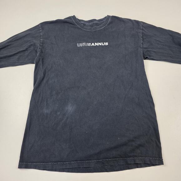 Unus Annus Shirt Mens Large Black Long Sleeve Sacred Graphic YouTube Markiplier - Picture 3 of 9
